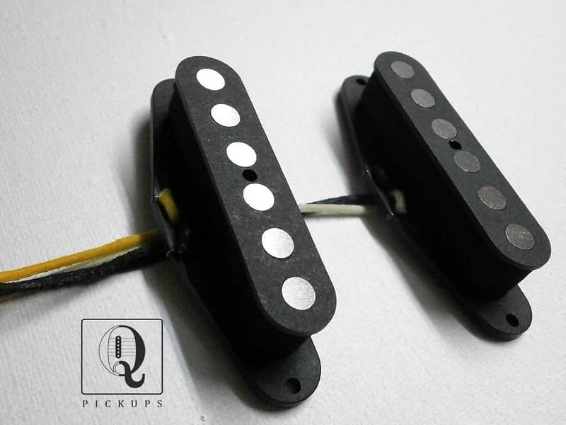 Stratocaster Pickups Blackmore FAT Strat .250 Alnico 5 Fender Mustang by Q pickups Duo Sonic image 1