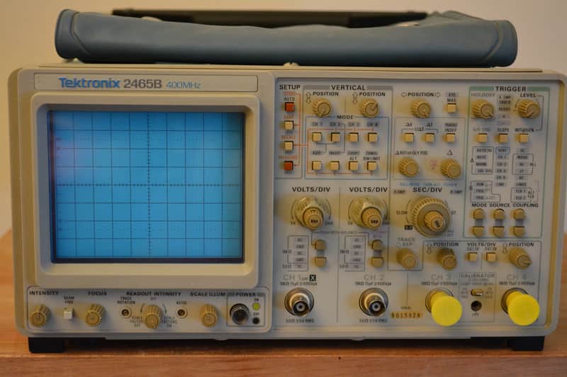 Tektronix 2465B 400MHz 4 Chan. Analogue Oscilloscope - Vintage image 1