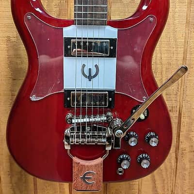 Epiphone Crestwood Custom Tremotone 2020 - Present - Cherry image 2