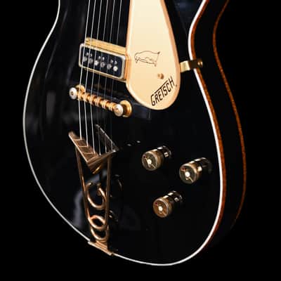 Gretsch G6134 Black Penguin from 2003 in Black with original Hardcase image 6
