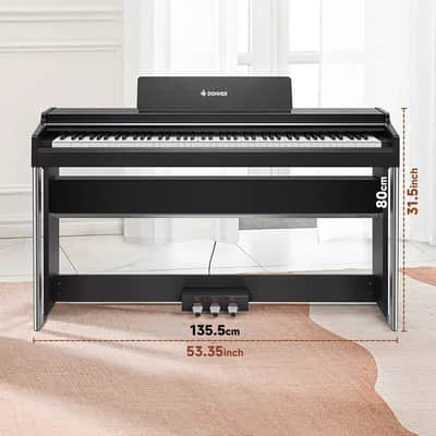 DDP-200 PRO 88-Key Digital Piano – Hammer Action, Touchscreen, 50W Speakers & Bluetooth image 5