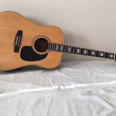 1979 Vintage Kiso Suzuki W-200 .. Martin D-28 Profile & figures