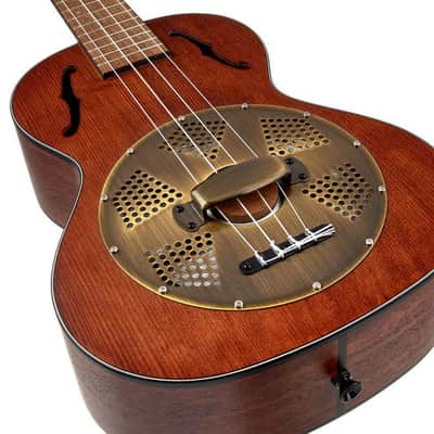 Baton Rouge UV71-T-SAB; Resonator Tenor Ukulele image 6