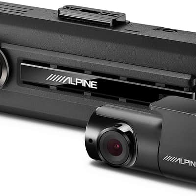Alpine DVR-C310R WiFi Enabled Premium 1080P Dash Camera Bundle (Front & Rear) with Impact Recording image 1