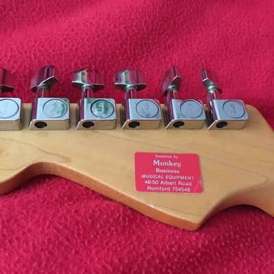 Fender  "Dan Smith" Stratocaster are 1983 3-Color Sunburst w/ Maple Fretboard image 11