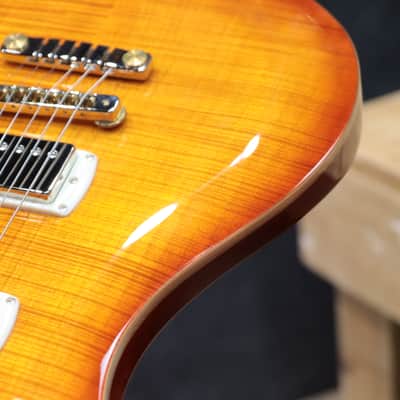 PRS SE McCarty 594 Vintage Sunburst Flame Maple Veneer Top Electric Guitar w/Bag image 12