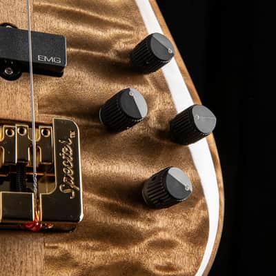 Spector USA Custom Shop Doug Wimbish Signature Series 5 String Faded Natural Gloss image 7