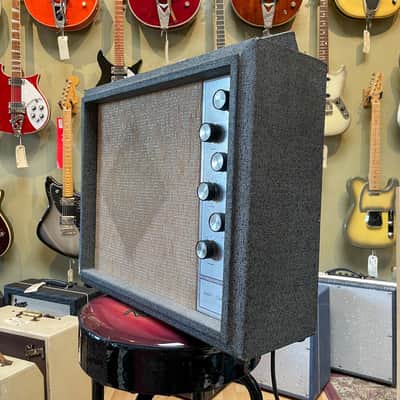 1965 Silvertone Model 1482 1x12" Vintage Guitar Combo Amp w/FTSW image 2