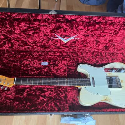 Immagine Fender Telecaster 2019 - Faded Olympic White - 9
