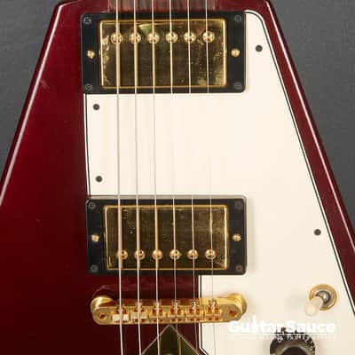 Gibson Flying V Custom Shop 2009 - Burgundy Metallic (Cod.1796UG) image 4