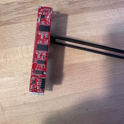 Mint WMD MSCL Compressor/limiter sidechain Eurorack W/ Solid Black matte 4hp 3u to 1u Intellijel format adapter image 6