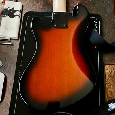 Kala UBASS-SB-TB-FL Solid Body Fretless U-Bass 2023 - Present - Sunburst image 4