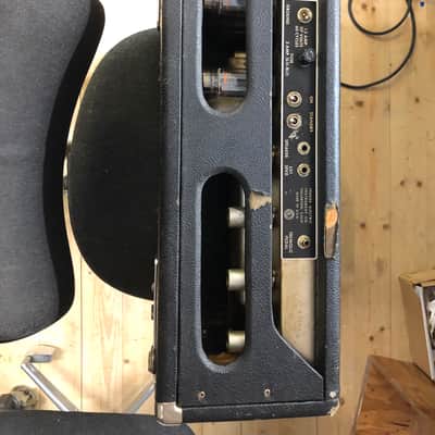 Fender Bandmaster 40-Watt 2-Channel Guitar Amp Head 1963 - 1967 - Black Panel image 5