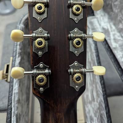 Eastman E25SS/V-SB Sloped Dread Acoustic, w/Vintage-distressed finish, case, setup, & shipping image 10