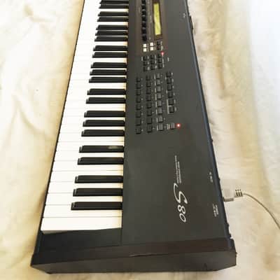 YAMAHA S80 Synthesizer 88-Key Keyboard Made in JAPAN. Sounds and Works Great ! image 9