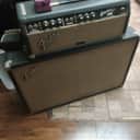 Fender Bassman 2-Channel 50-Watt 2x12" Piggyback Guitar Amp 1964 - 1966 - Black Panel