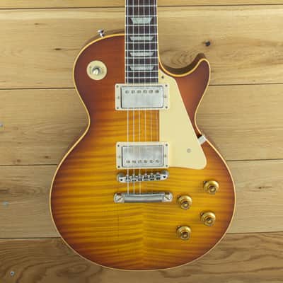 Gibson Custom M2M 1959 Les Paul VOS Handpicked Top Slow Ice Tea Fade Top #7 94609 image 3