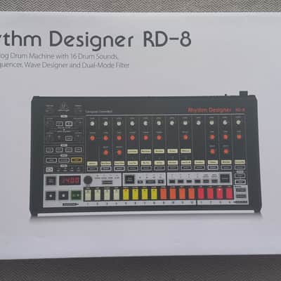 Behringer RD-8 Rhythm Designer 2019 - 2022 - Black image 3