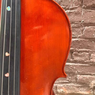 Artisan Strings Model 60 2007 S#5423 3/4 Cello Repairable Hairline Crack image 7