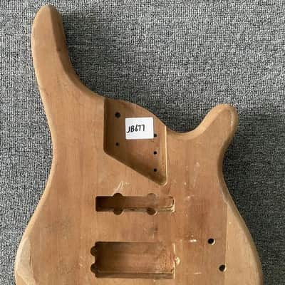 Mahogany Wood 5/6 String Bass Body DIY Project image 4