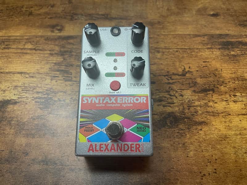 ALEXANDER | SYNTAX ERRORエフェクター Used Alexander SYNTAX ERROR Effect Pedal | Guitar Center
