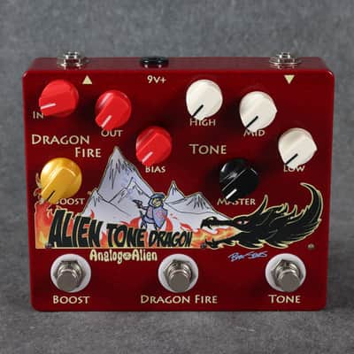 Analog Alien Alien Tone Dragon Overdrive Fuzz Pedal - 2nd Hand image 2