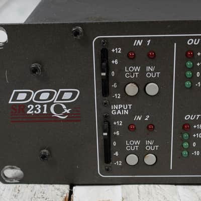 DOD SR231 QX Dual 31 Band EQ Rack Mount Graphic Equalizer image 3