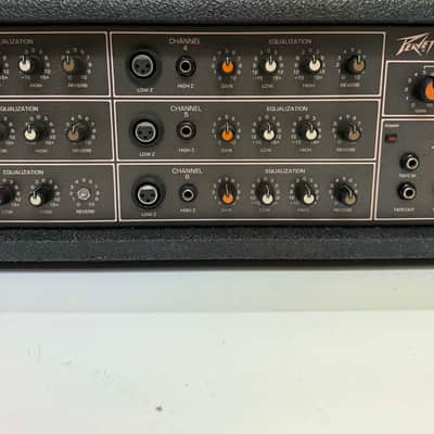 Peavey XM6 Series 300 EH 150-Watts Mixer PA Amplifier Head 2000's - Black image 3