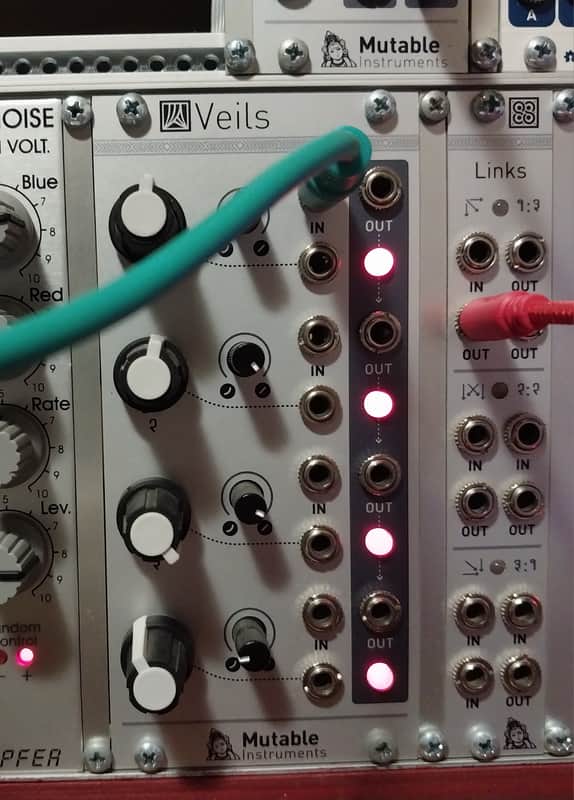 Mutable Instruments Veils 2017 - Present - Silver image 1