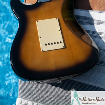 1980's Fender E Serial ST-57 MIJ '57 Stratocaster Reissue circa 1984-1987 - Sunburst - Made in Japan (FujiGen) - Pro Set Up w Perfect Frets/Action/Intonation! image 7