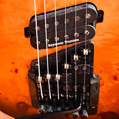 ‘21 Dean | Exile 6 | Multiscale | Kahler | Duncans | Satin Natural Burl Burst | Korea image 6