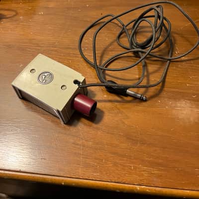 Vintage RCA Nipper His Master’s dynamic microphone 1949 Red image 2
