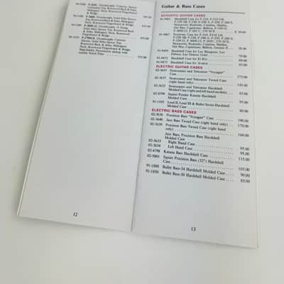 Fender Suggested Retail Price List Booklet 1985 image 4