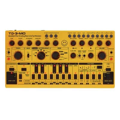 Behringer TD-3-MO Modded Out Analog Bass Synthesizer - Amber image 6