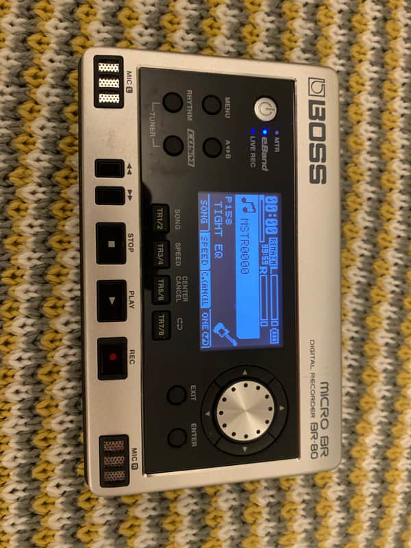 Boss Micro BR-80 - Black and silver image 1