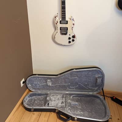 Jaydee Old Boy Standard Tony Iommi Signature 2020 White Relic image 12