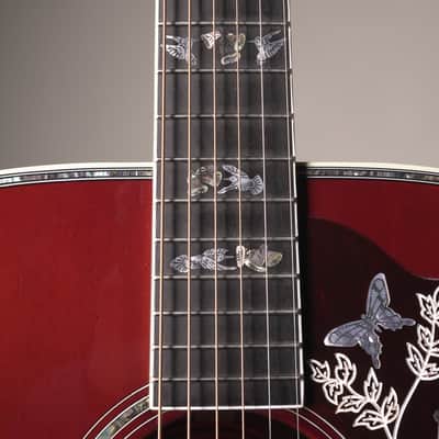 Gibson Custom Shop "Made to Measure" Hummingbird Custom Koa Acoustic Guitar - Autumnburst, incl. OHSC image 8
