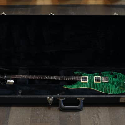 1996 PRS Custom 24 Electric Guitar Emerald Green + OHSC image 21