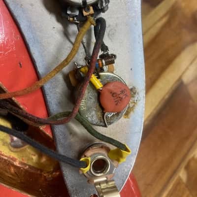 Fender Jaguar 1962 - Fiesta red refin image 22