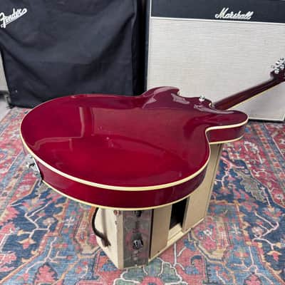 Epiphone Riviera Reissue *Pro Setup* HH Peerless Cherry OHSC - 1997 image 20