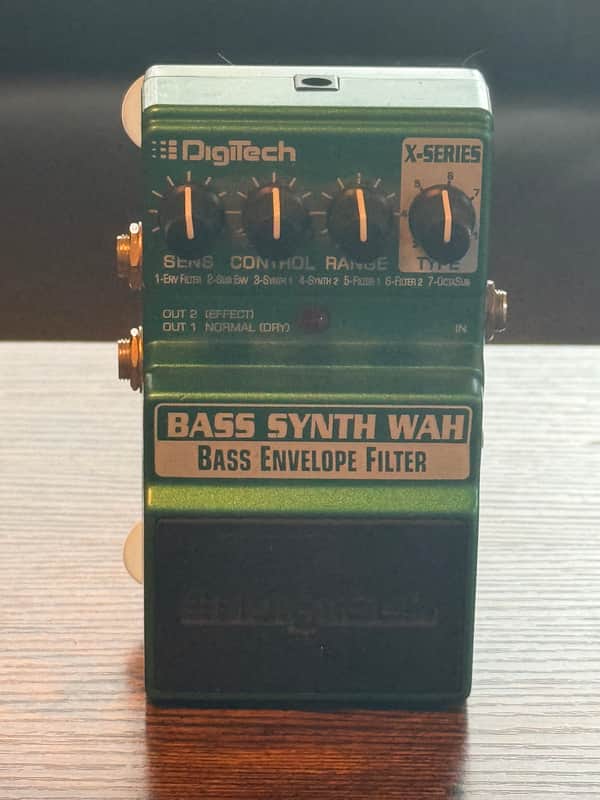 DigiTech X-Series Bass Synth Wah Envelope Filter 2010s - Green