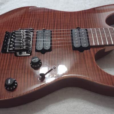 Ibanez Prestige RG3120F-DAM Electric Guitar - Dark Amber image 7