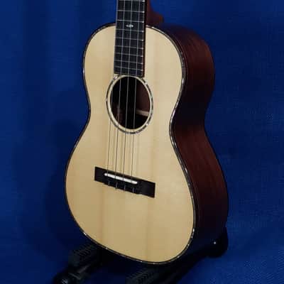 Mims Ukes:  Martin Tenor Custom Shop All Solid Italian Alpine Spruce / Rosewood Ukulele w/ Case image 22