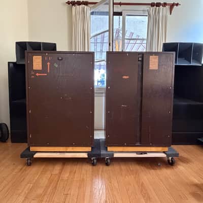 RARE EARLY-1960s KLIPSCH CORNWALLS — JENSEN WOOFERS/ALNICO EV TWEETERS image 2