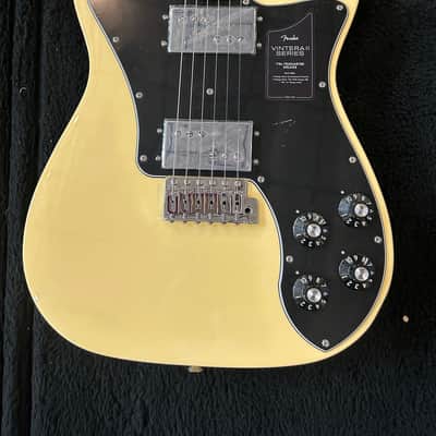 Fender Vintera II '70s Telecaster Deluxe with Tremolo, Maple Fretboard Vintage White  #MX23047753  8 lbs  11.8oz image 4
