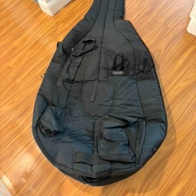 Vintage Reghin Romania 3/4 Upright Bass c. 1950s, Well Set Up + Bag/Pickup/Stand image 14