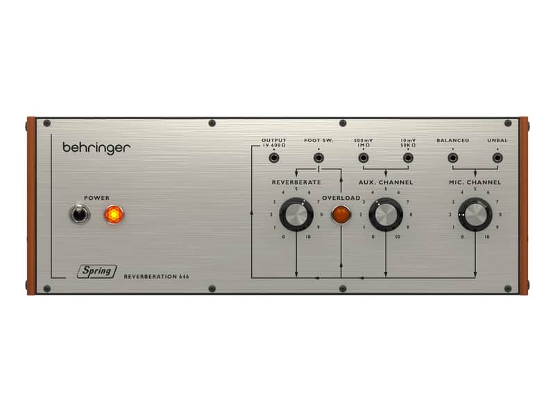 Behringer Spring Reverberation 646 Spring Reverb Module image 1