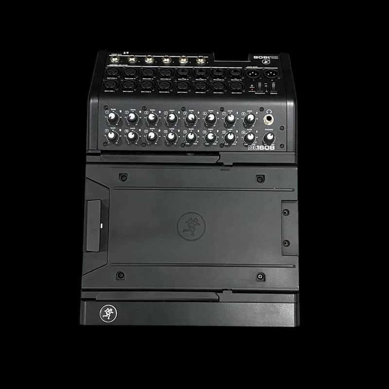 Mackie DL1608 Wireless Digital Mixer w/ Gator Case & Apple AirPort - Used image 1