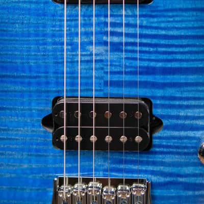 Suhr Custom Shop Classic T Electric Guitar - Trans Whale Blue Burst image 9