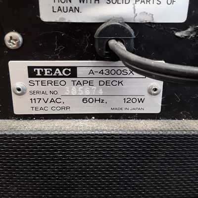 Teac A-4300SX 70s with original TEAC Reel image 4